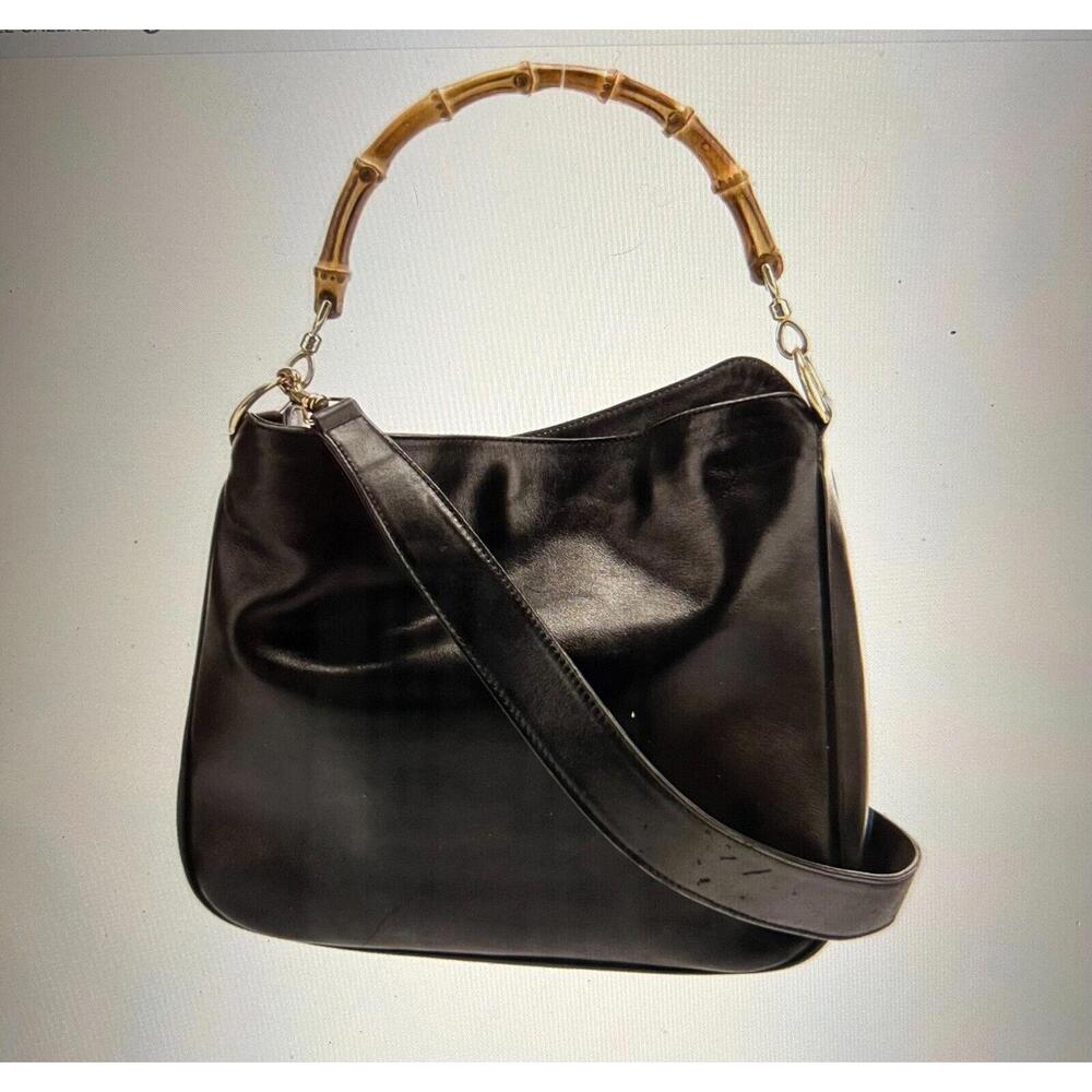 Vintage Gucci Bamboo Handle Handbag | Casspio's Dream